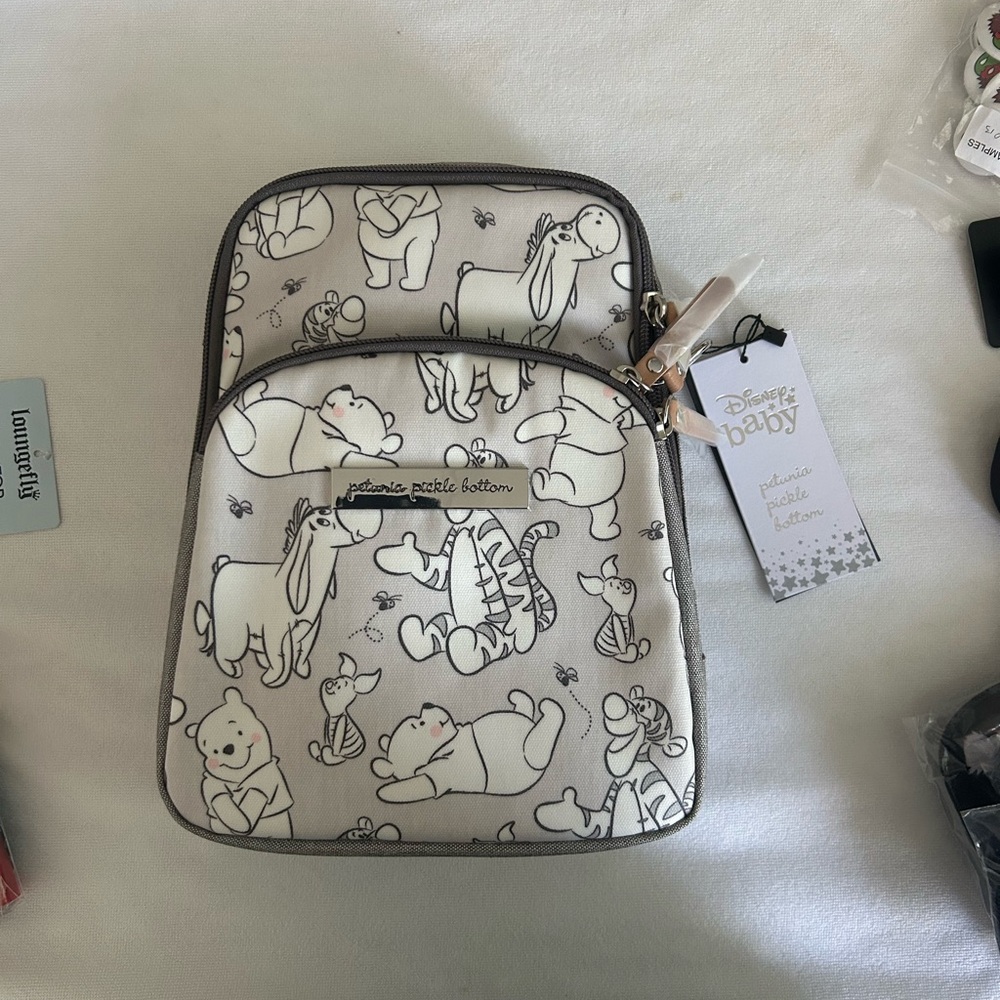 Petunia Pickle Bottom Gray Bag Accessories